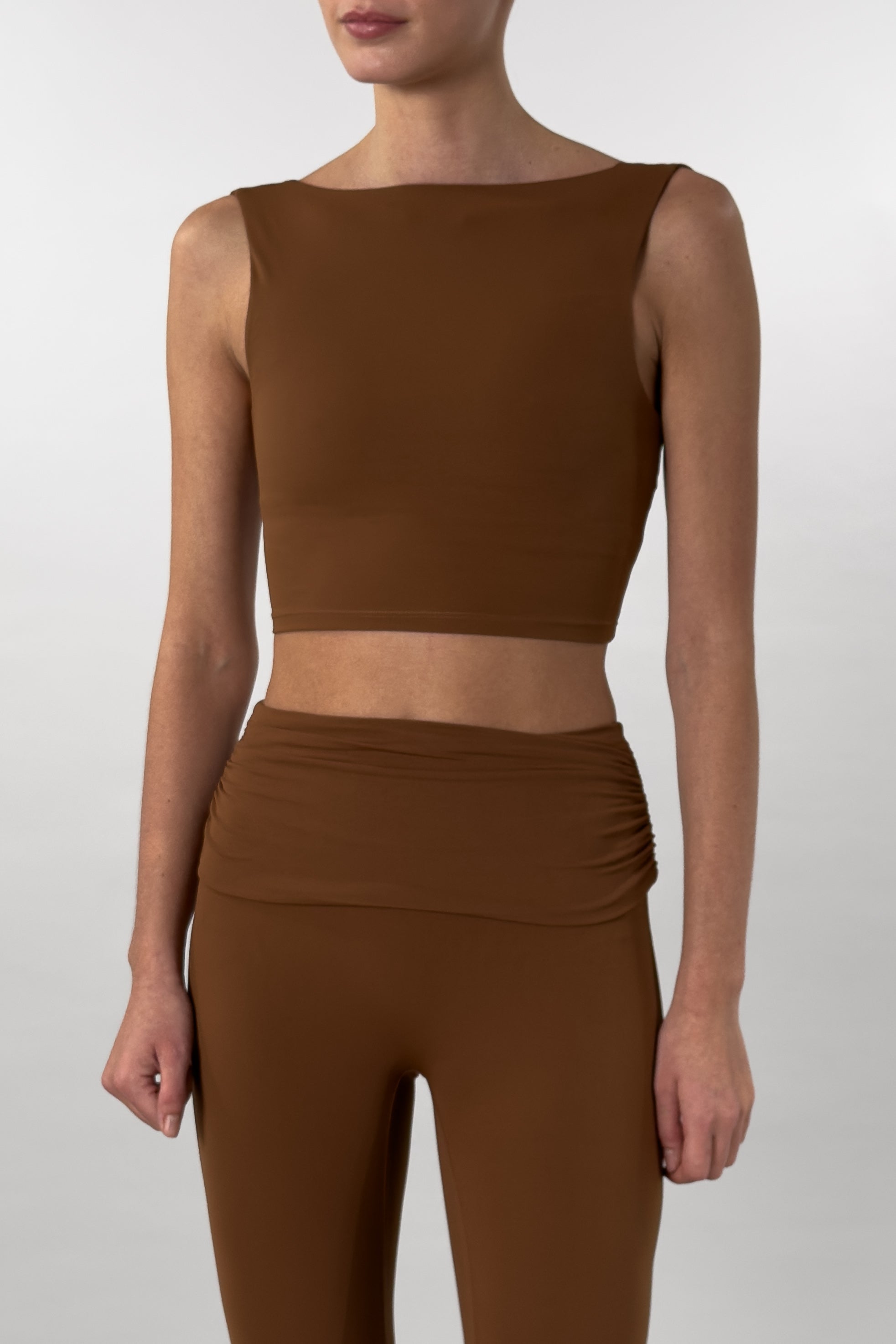Backless Top - Hazelnut
