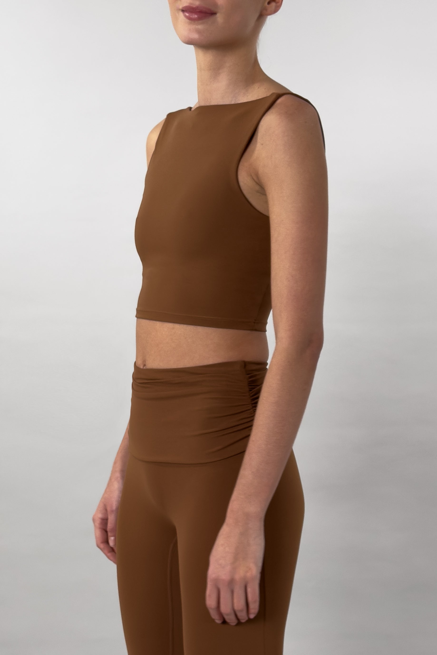 Backless Top - Hazelnut