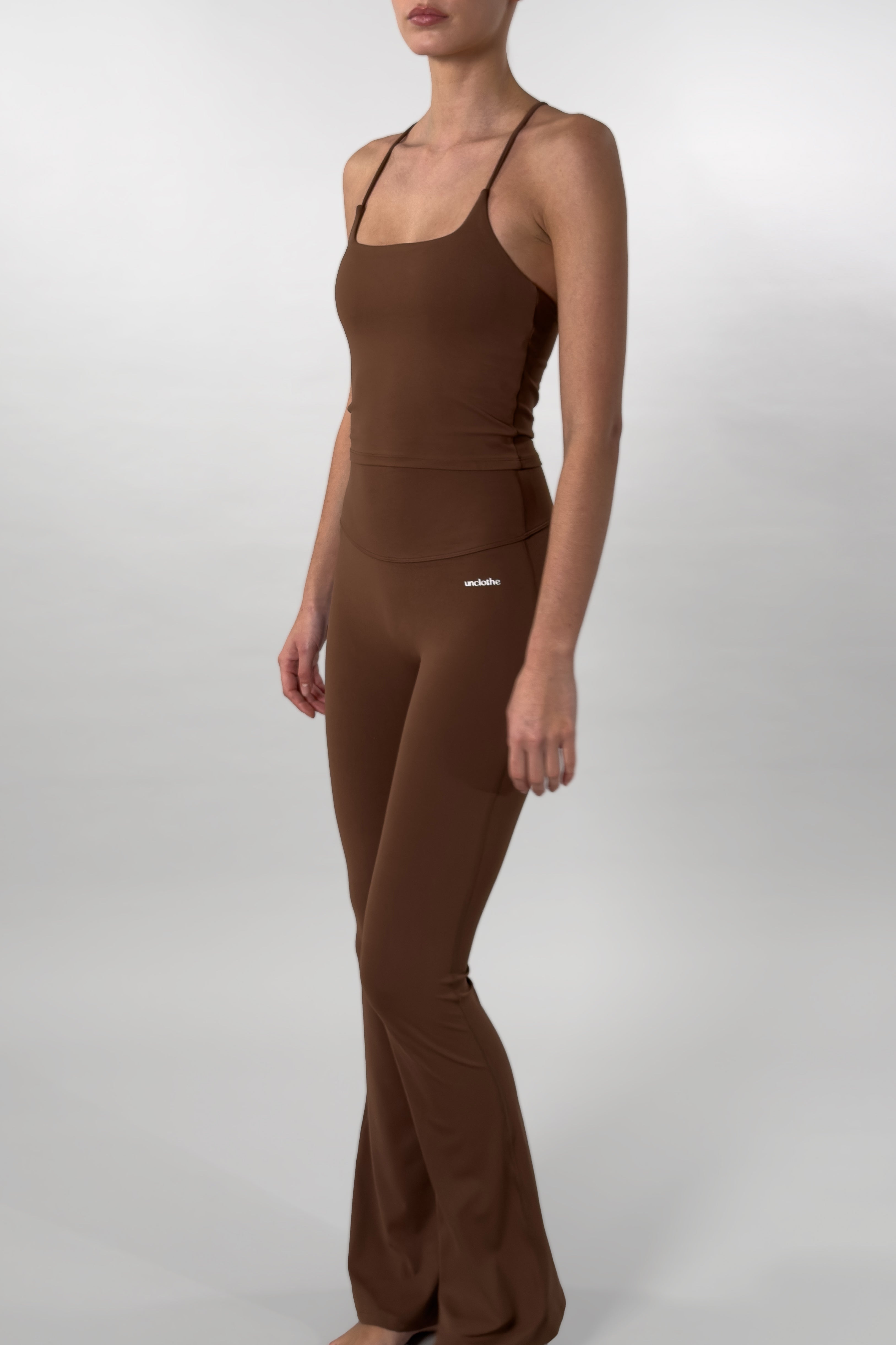 Flare Sculpt Pants - Cacao