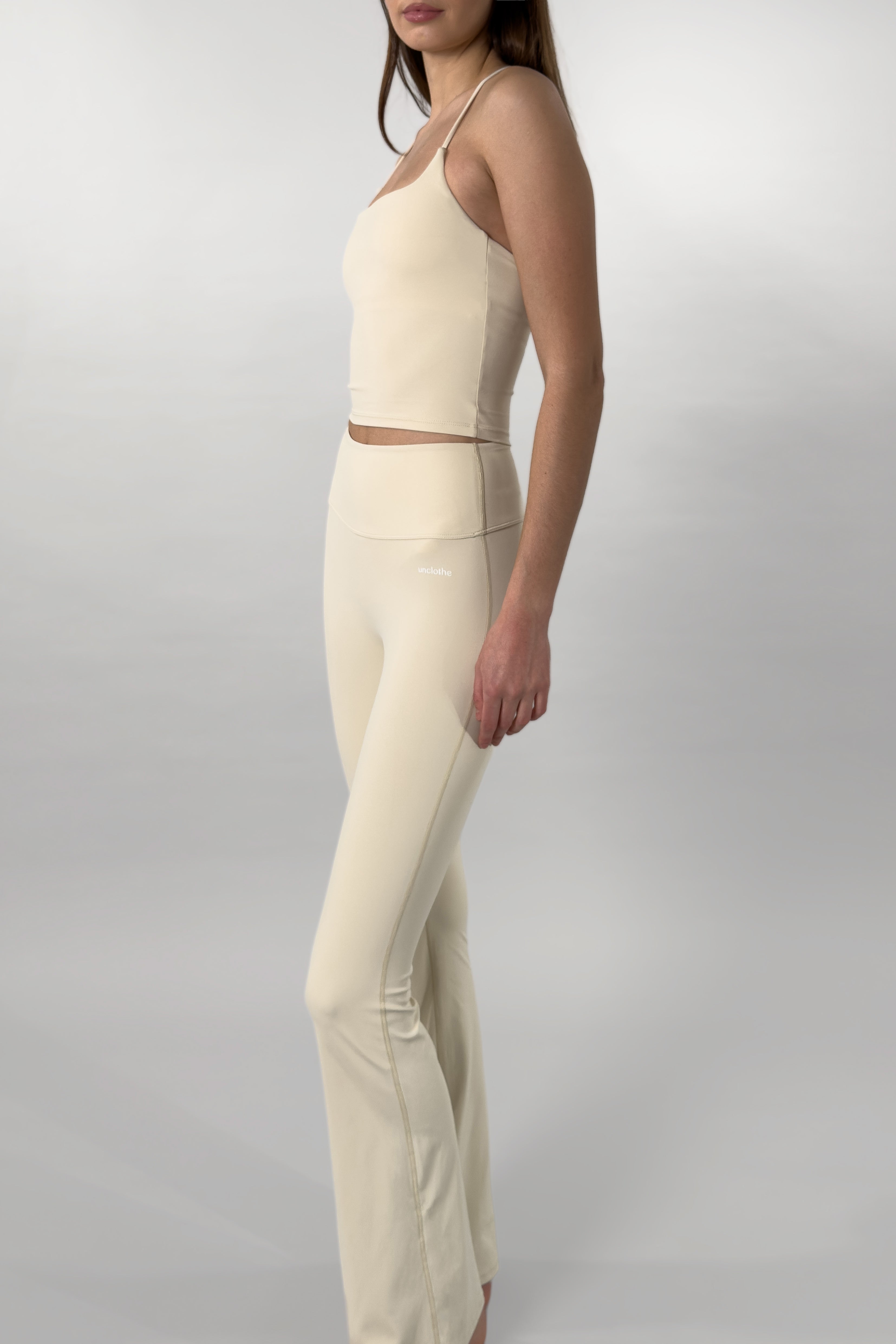 Flare Sculpt Pants - Vanilla