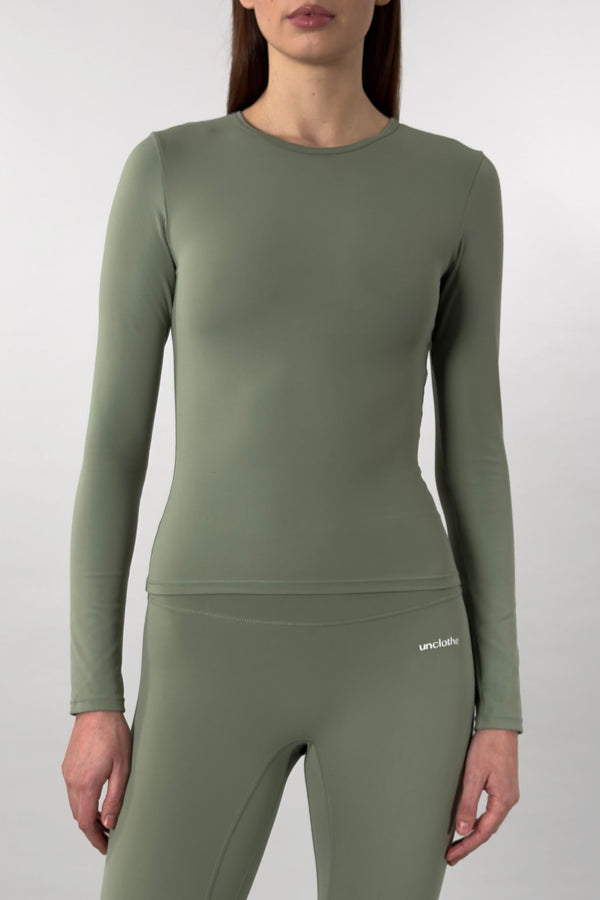 Long Sleeve Tee - Mint