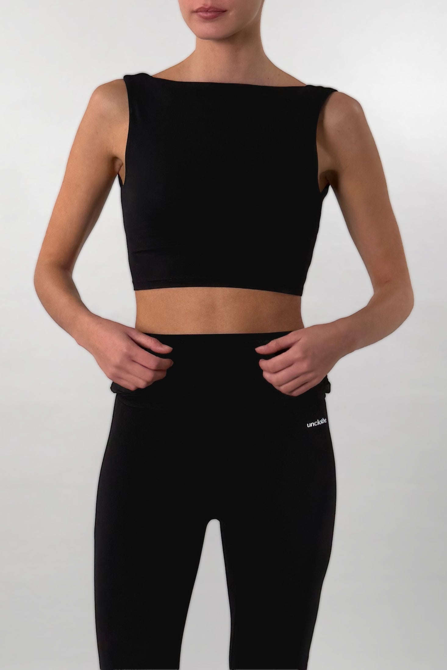 Backless Top - Black