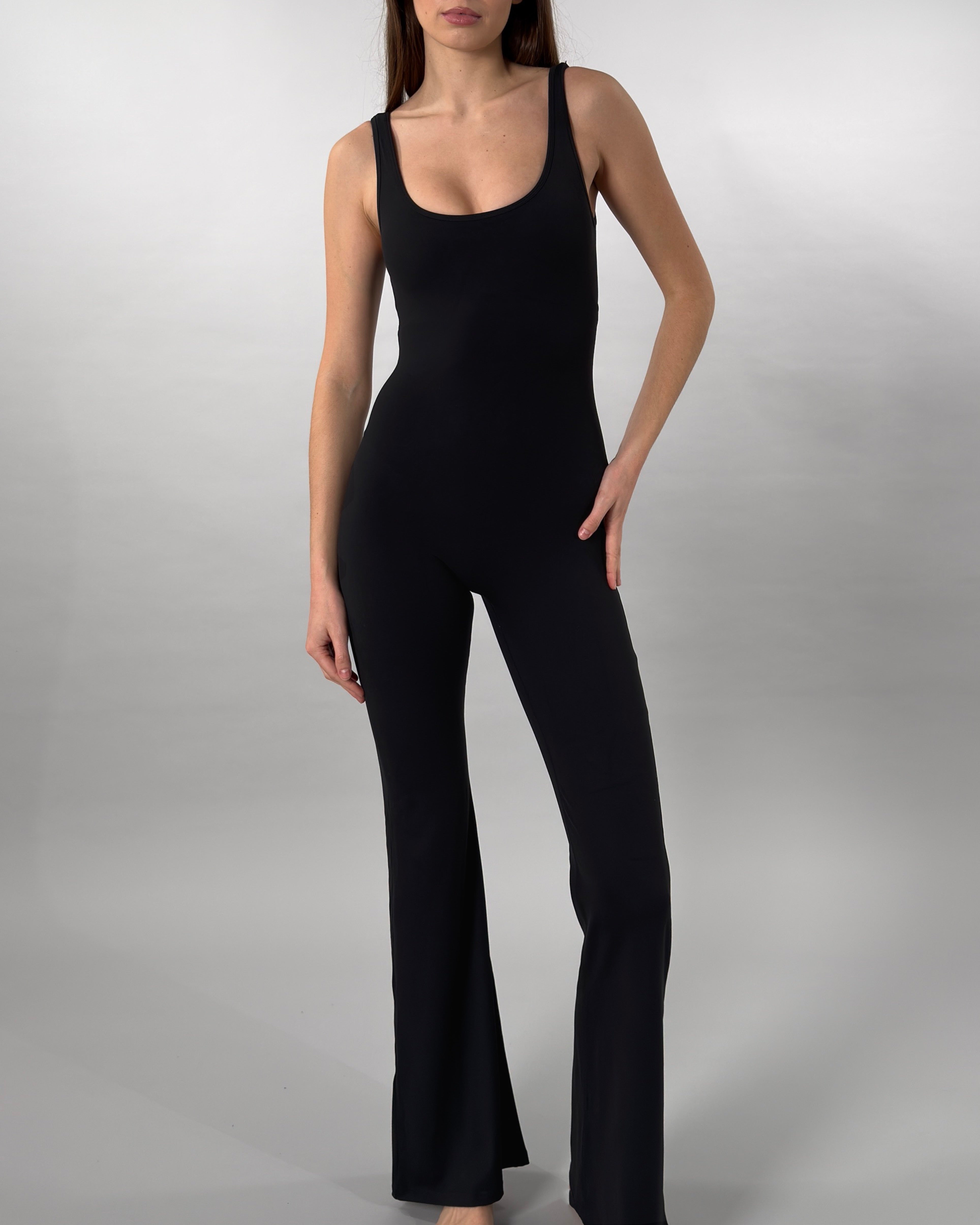 Combinaison scrunch noir