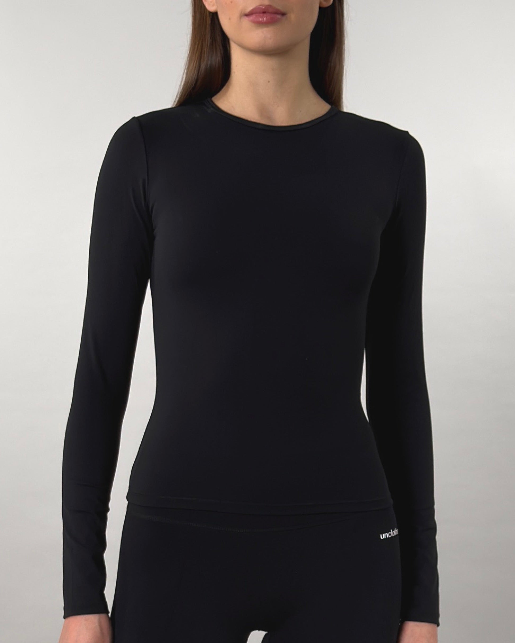 T-shirt manche longue noir