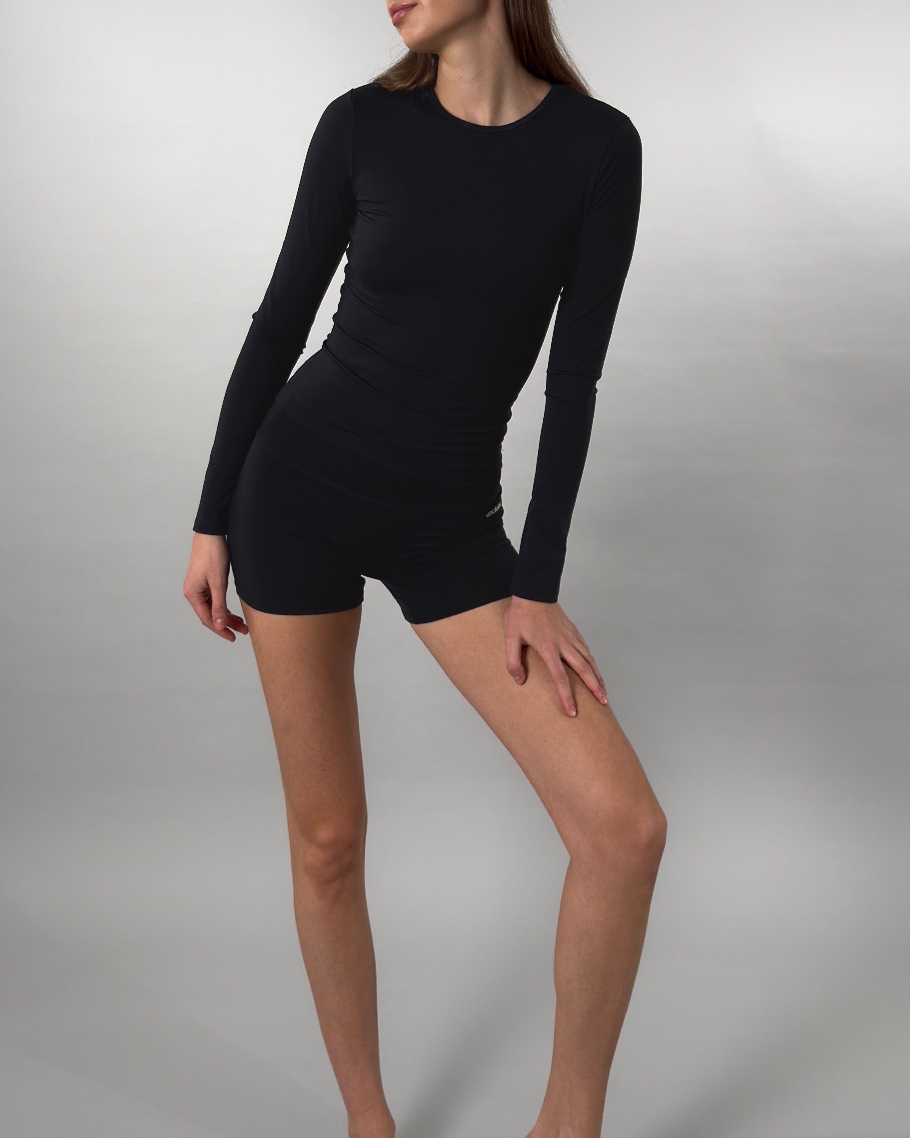 T-shirt manche longue noir