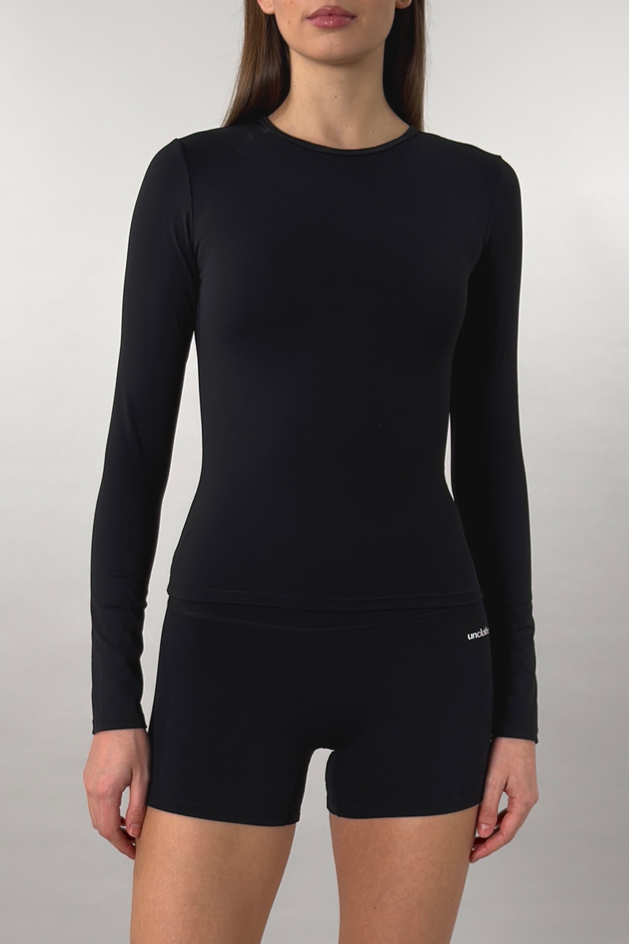 T-shirt manche longue noir